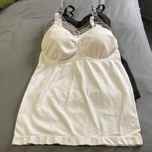 Hofish Nursing Maternity Tanks 3 Spandex Large